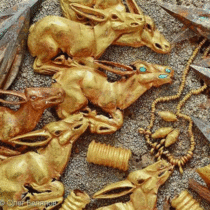 Rare trove with gold jewellery found in Kazakhstan burial