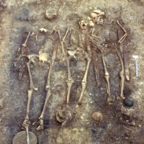 Genetic secrets of high-ranked warriors at a medieval German burial site