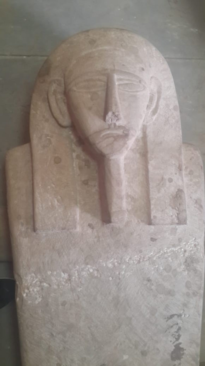 One of the recent finds in the Aswan area.