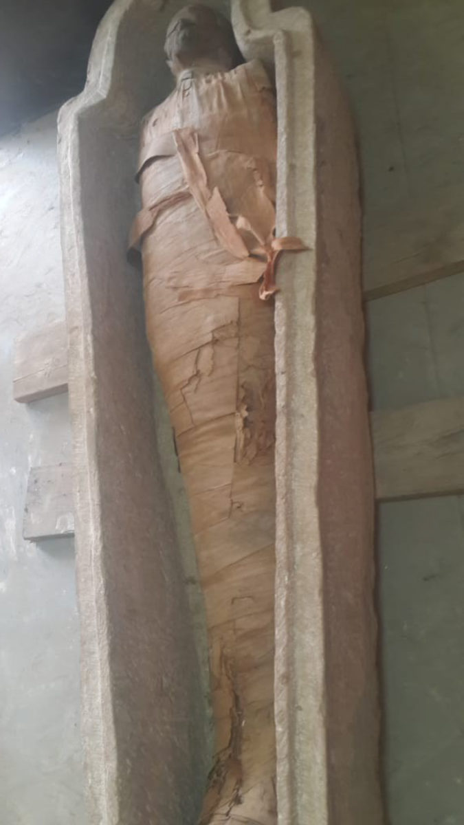 One of the recent finds in the Aswan area.