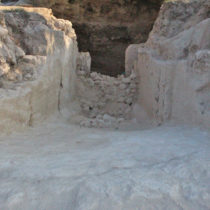An intact grave was found at the Aidonia cemetery