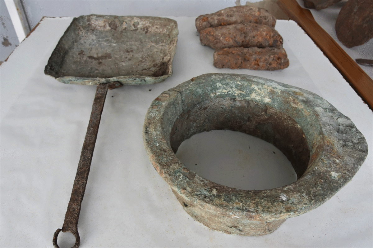The tools were used both for farming and for carpentry activities. Photo Credit: Provincial Directorate of Culture and Tourism in Canakkale/The History Blog.