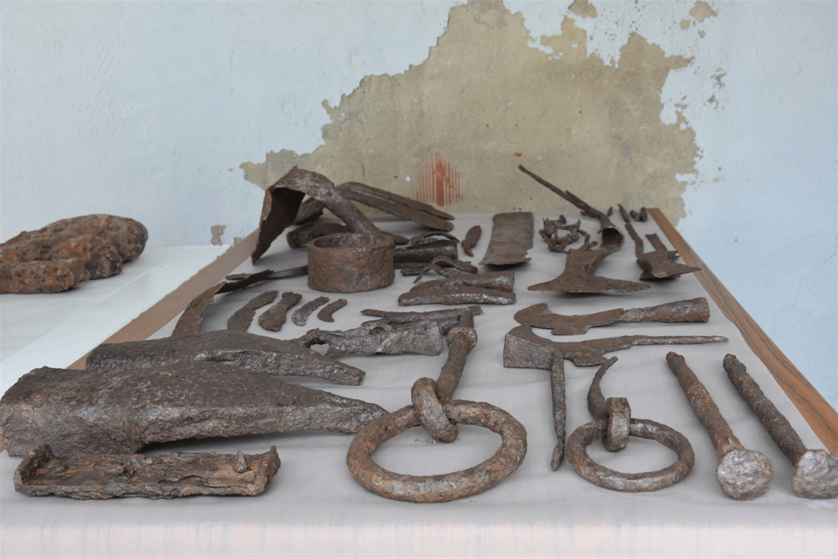 The tools found in Alexandria Troas were used for farming and carpentry. Photo Credit: Provincial Directorate of Culture and Tourism in Canakkale/The History Blog.