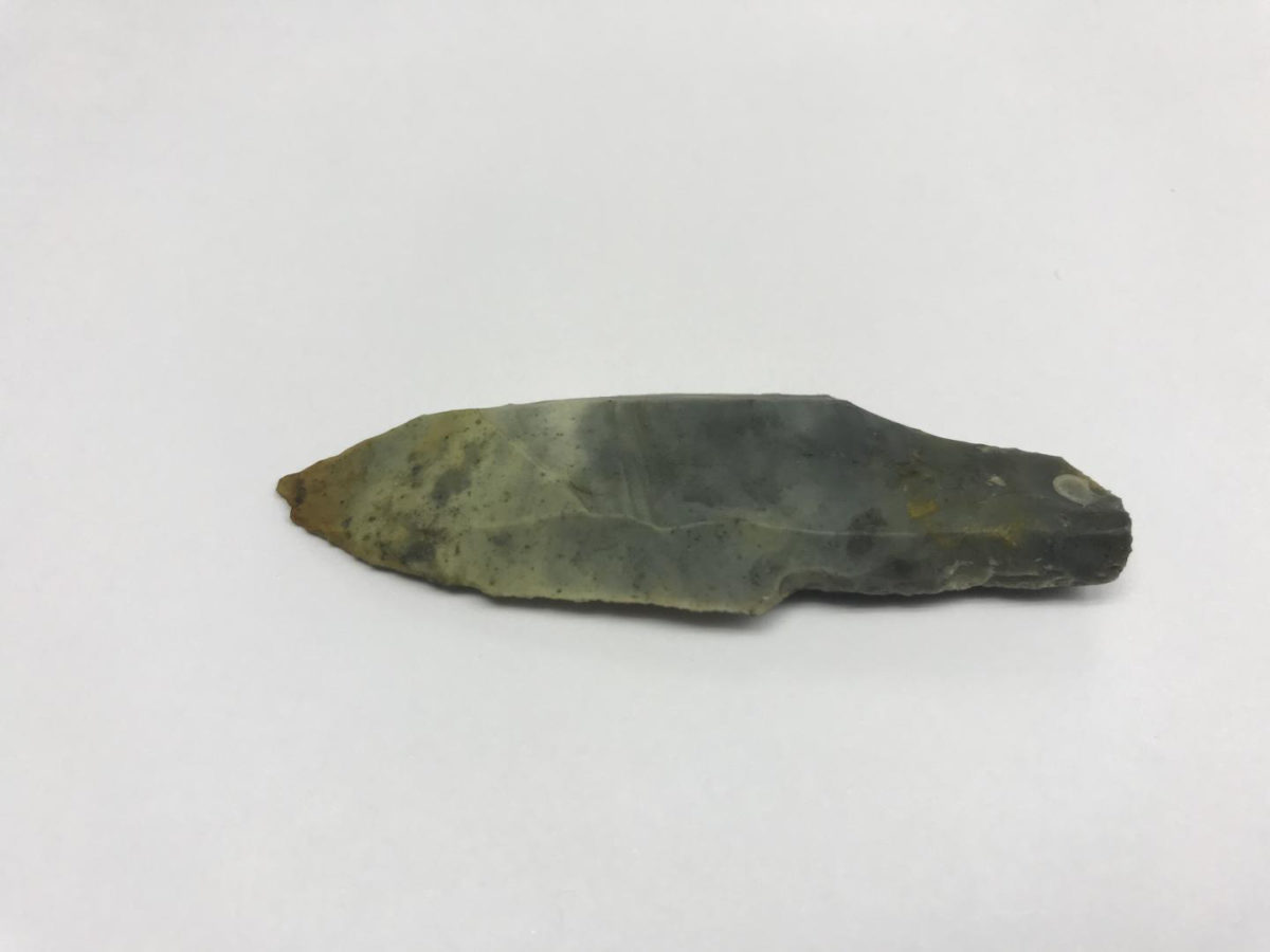 Scientists analyzed the microscopic markings on excavated stone tools including this one to discover new findings about the ancient Maya from more than 1,000 years ago.
Credit: LSU