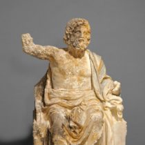 Zeus enthroned returns home