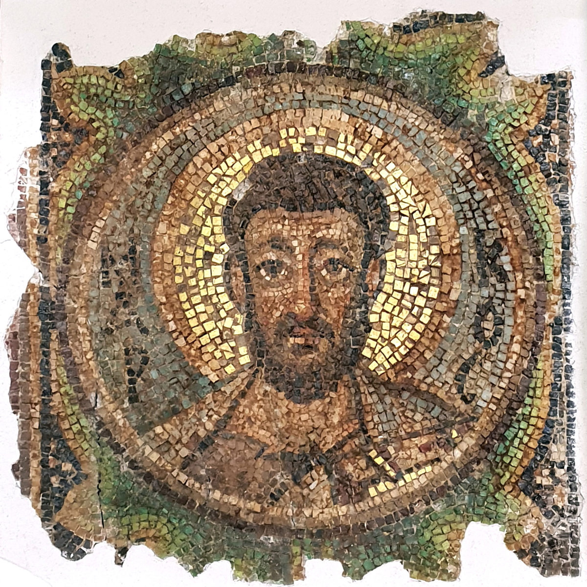 The mosaic of Apostle Markos.