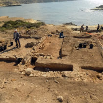 Excavation and survey of the ancient port landscape at Akrotiri-Dreamers Bay