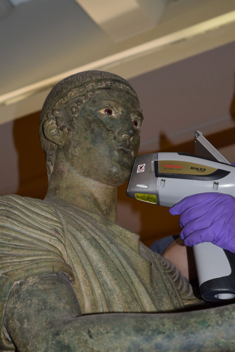 The Delphi Charioteer. Photo: Teloglion Foundation of Art.