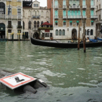 Joan Miro  artworks damaged by floods in Venice