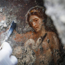 The fresco “Leda and the Swan”