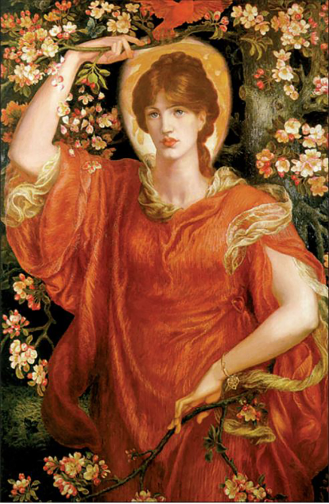 The ideal Pre-Raphaelite beauty was Greek…and an artist in her own right!