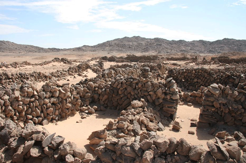 An ancient administrative building located at Wadi el-Hudi. Photo Credit: Wadi el-Hudi expedition/livescience.