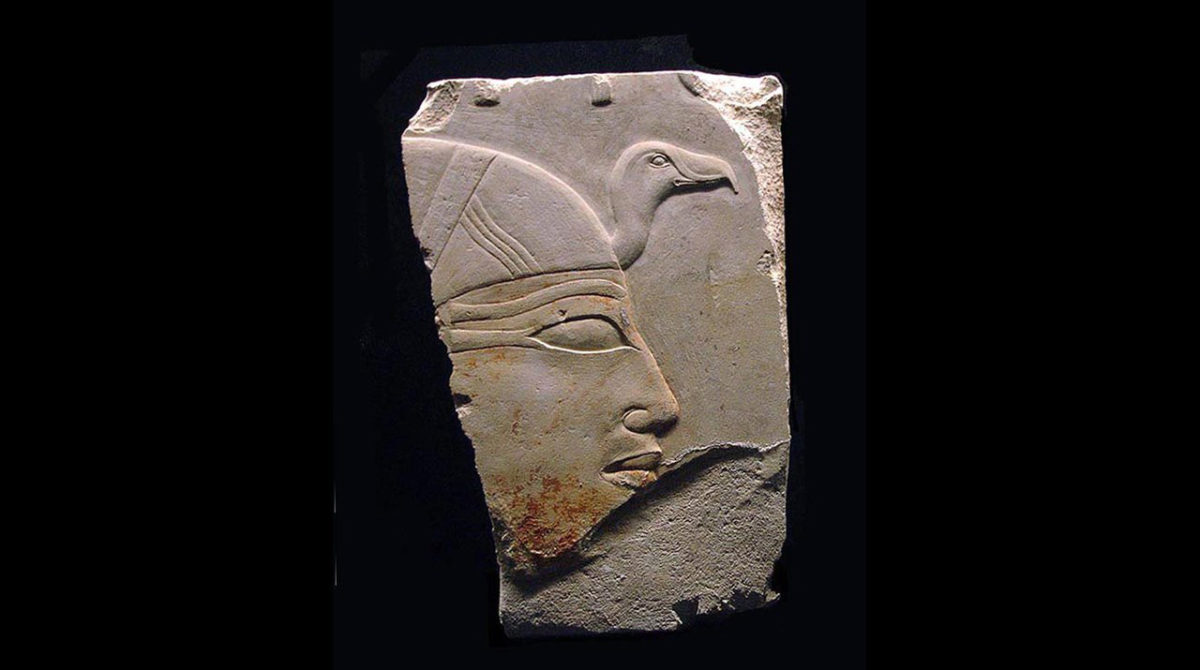 Profile of queen Ankhnespepy II of Egypt from her funerary temple. Credit: Juan R. Lazaro/Wikimedia