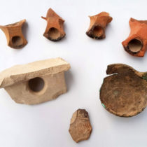 Nine-branch Menorah discovered at Beer Sheba, one of the earliest of its kind