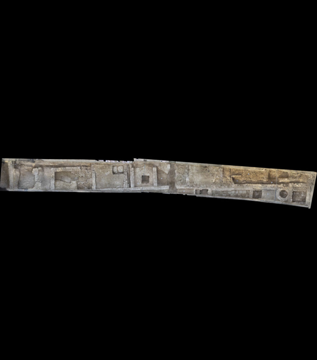 The monastic building discovered on St Francis of Assisi Street.