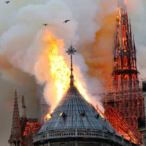 Notre Dame Cathedral: Fire under control