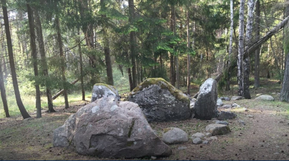 The Ansarve site on the island of Gotland in the Baltic Sea is embedded in an area with mostly hunter-gathers at the time. Credit: Magdalena Fraser
