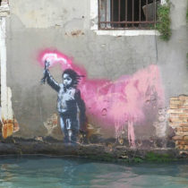 New graffiti by Banksy may have been found in Venice