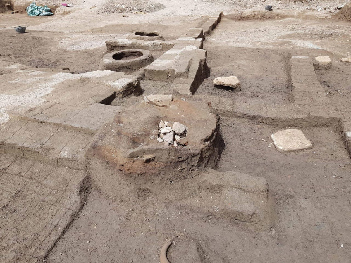An Egyptian-German mission working in a Cairo neighbourhood has uncovered numerous findings after this season's excavations. Photo Credit: Egypt. Ministry of Antiquities/TANN. 
