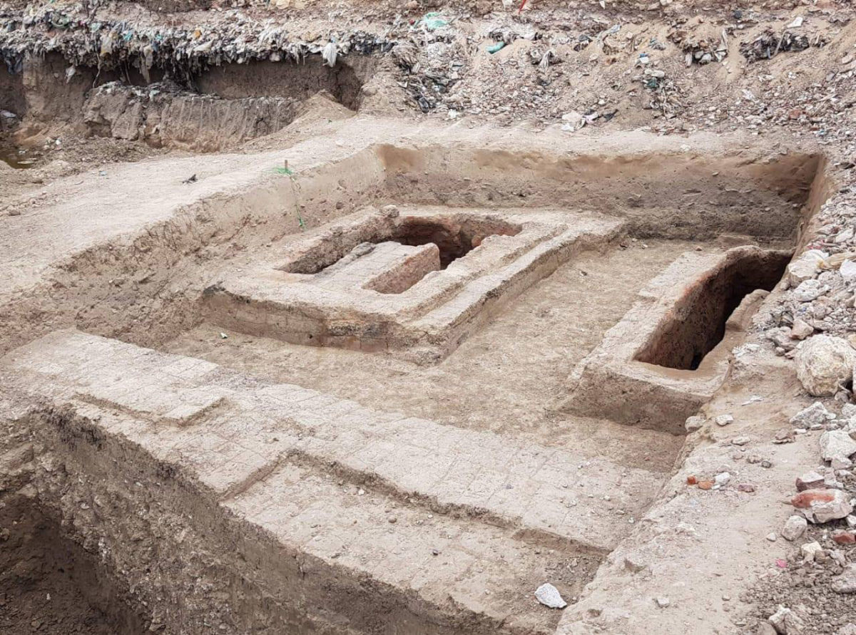 An Egyptian-German mission working in a Cairo neighbourhood has uncovered numerous findings after this season's excavations.Photo Credit: Egypt. Ministry of Antiquities/TANN. 