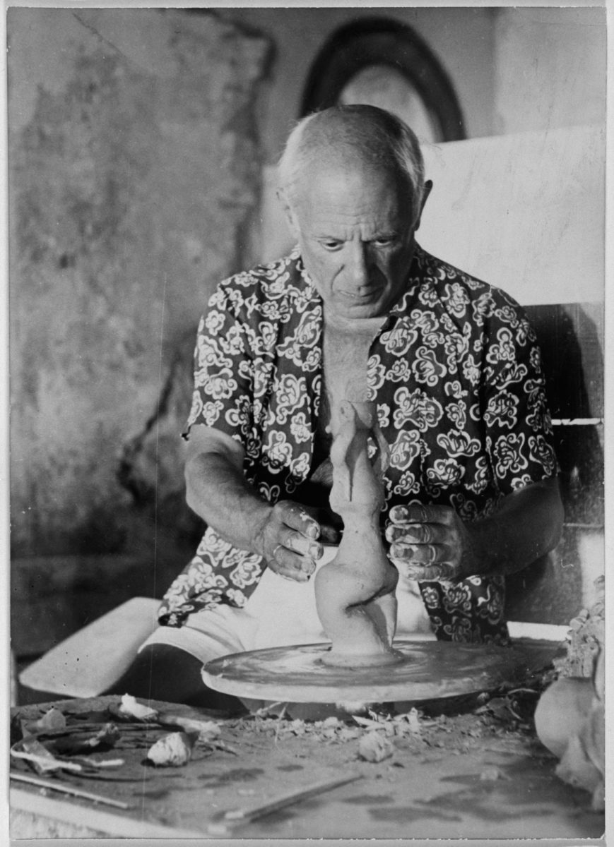 Pablo Picasso. Photo: Manciet Pierre (Réunion des musées nationaux – Grand Palais & Picasso Administration) 