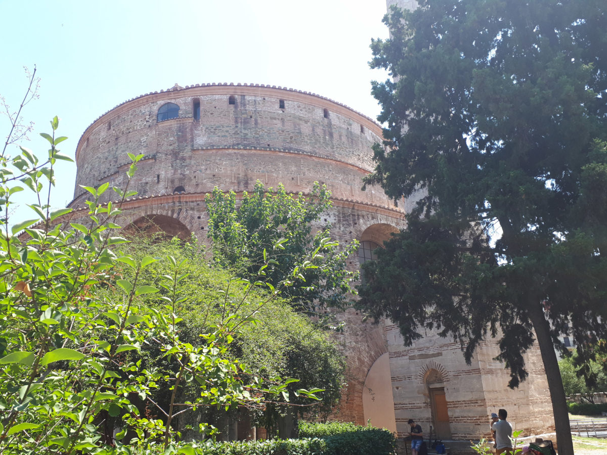 The Rotunda in Thessaloniki (photo: AMNA). 
