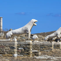 Delos threatened by impact of climate change