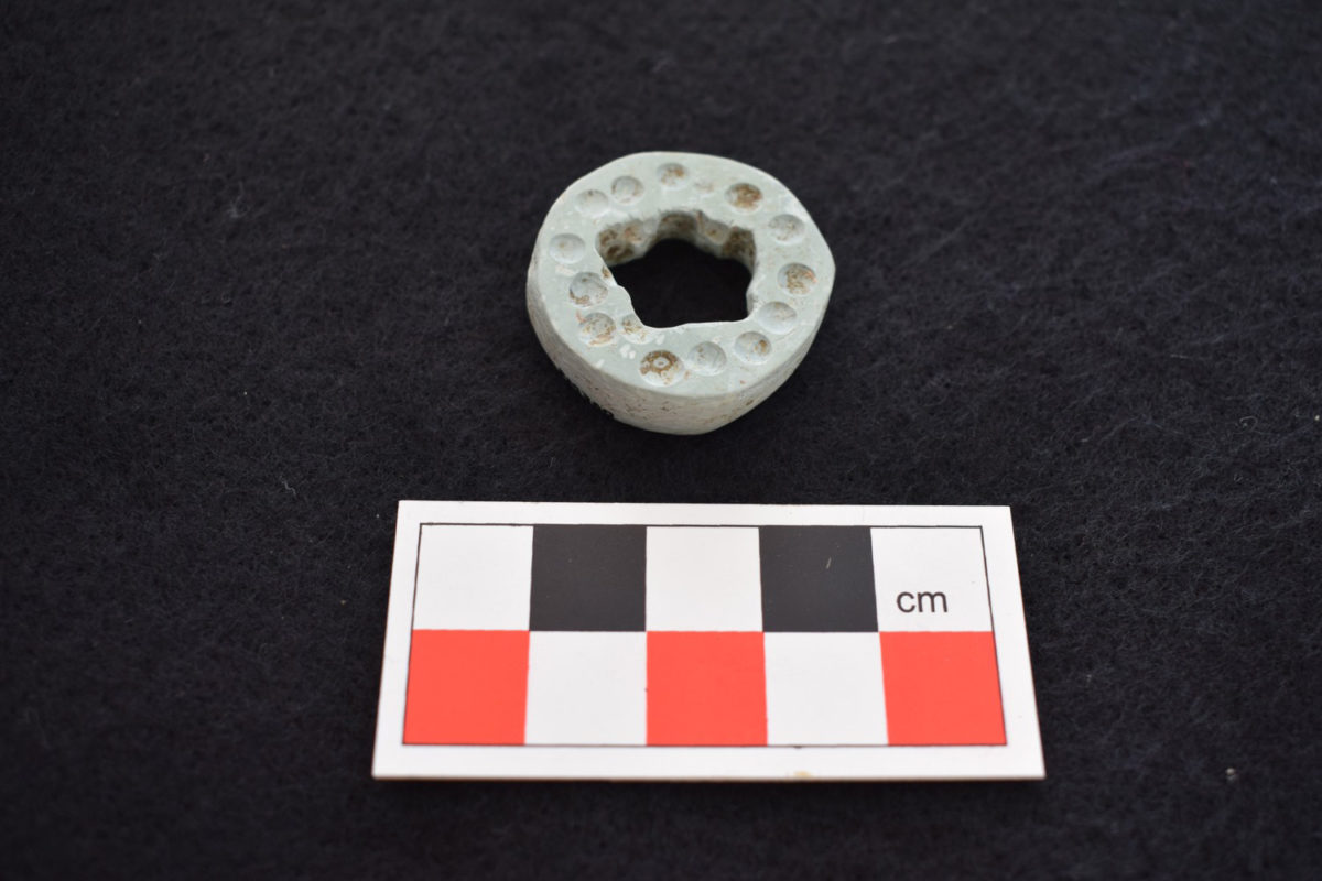 Middle Bronze Age stone pendant.