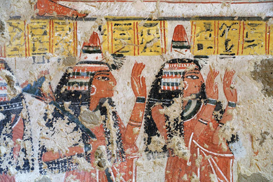 Detail of the Theban Tomb 286.