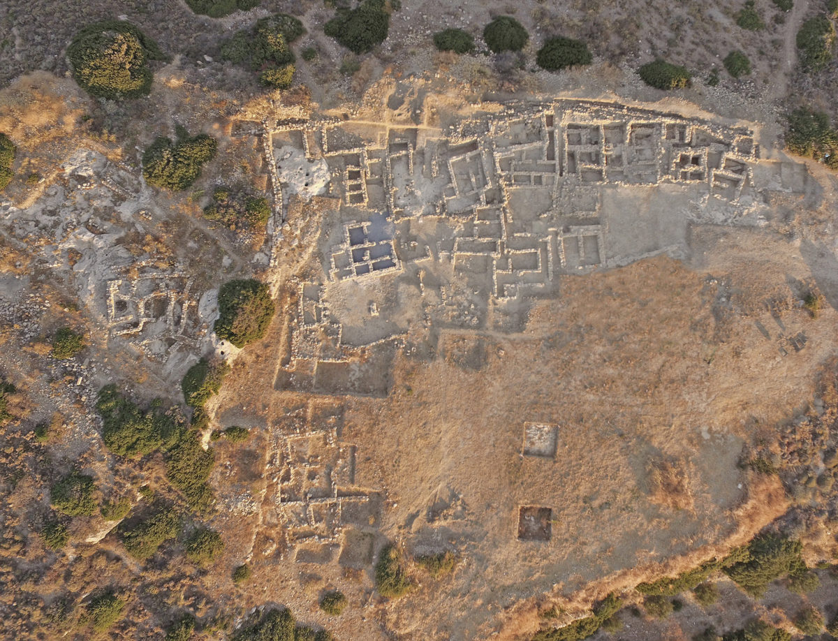 View of the excavation of the Petras cemetery (photo: Ministry of Culture and Sports).