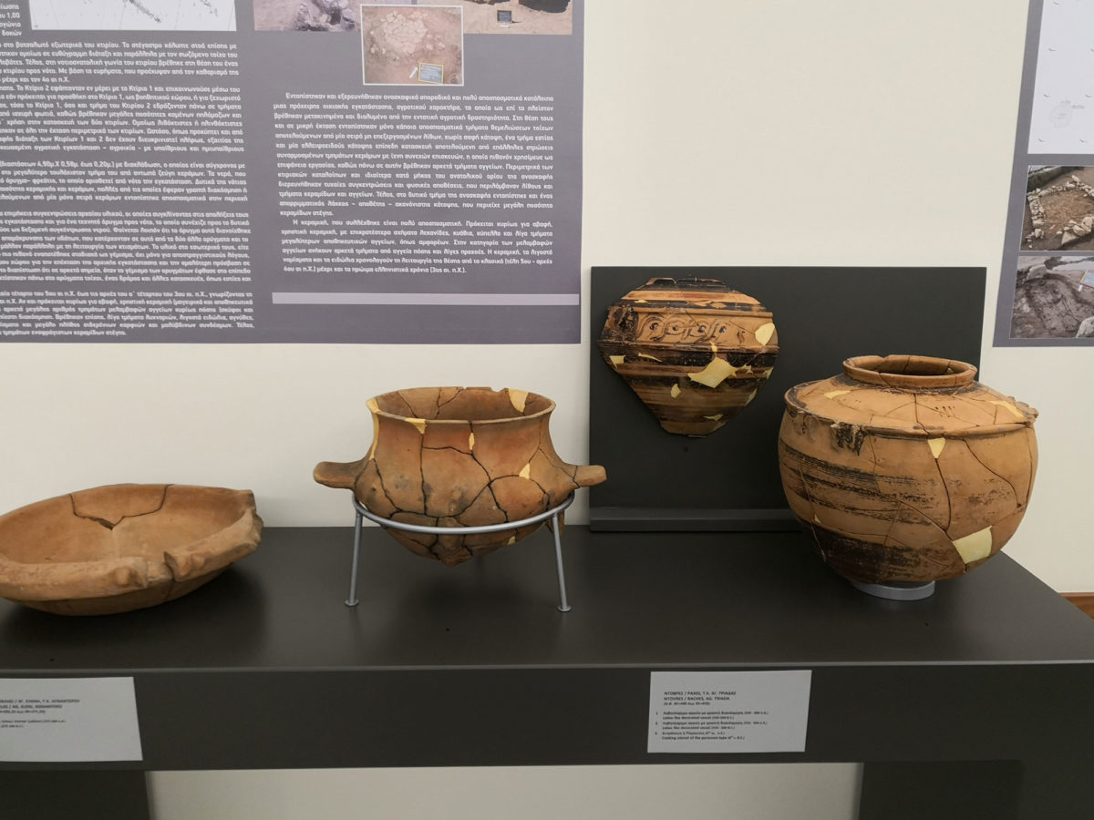 View of the temporary exhibition at the Archaeological Museum of Karditsa (photo: Apostolis Zois / AMNA)