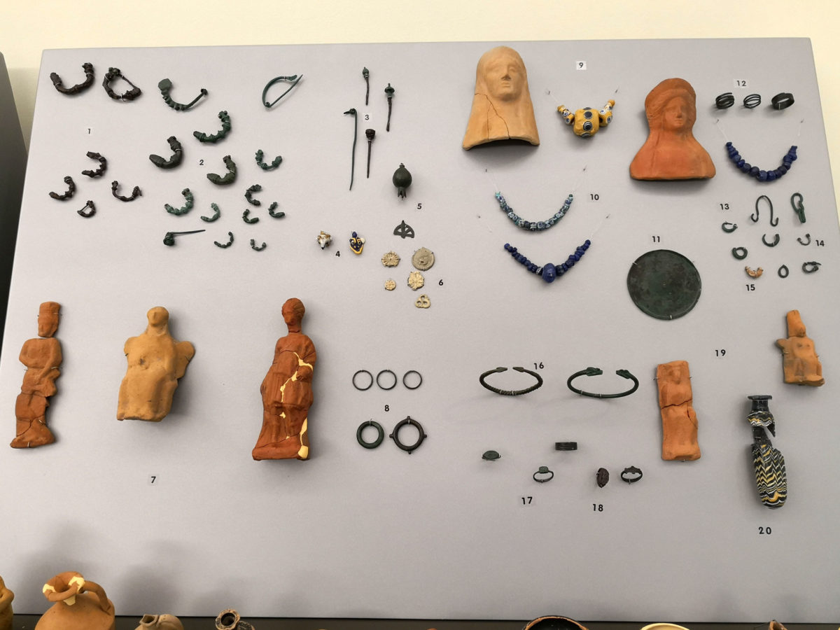 View of the temporary exhibition at the Archaeological Museum of Karditsa (photo: Apostolis Zois / AMNA)