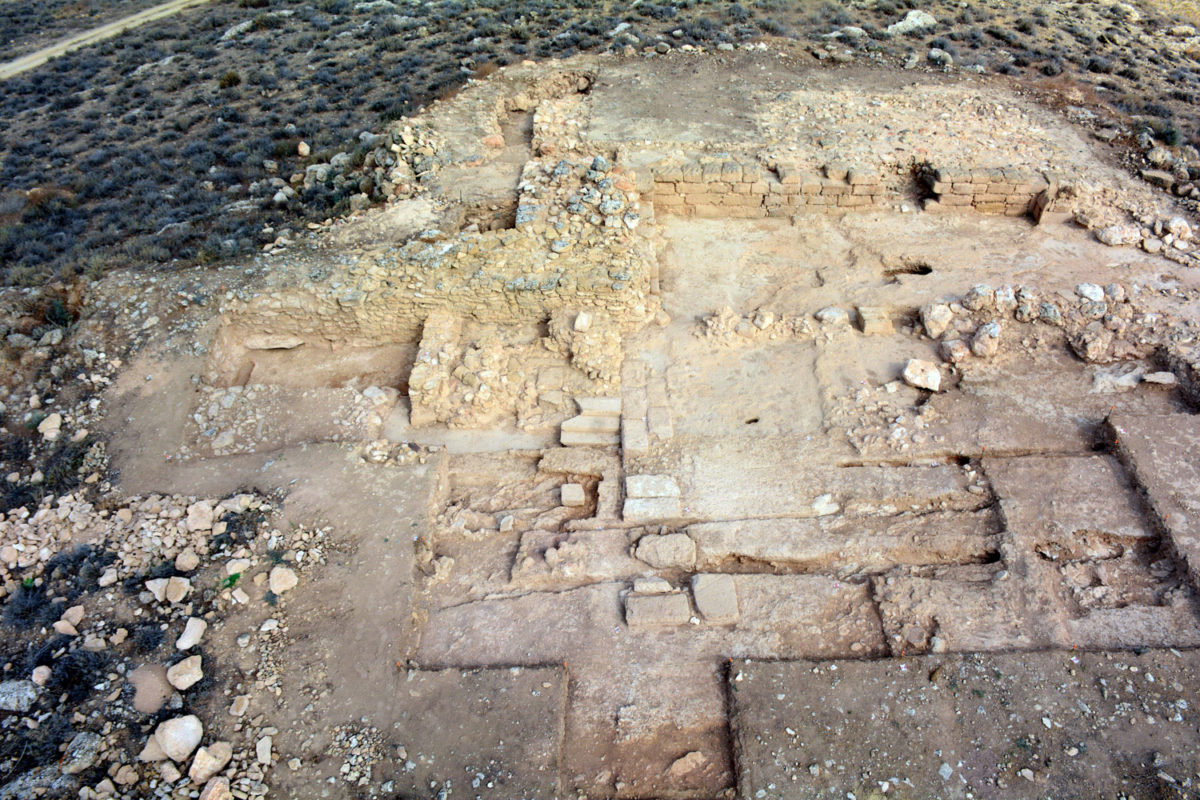 View of the excavations at the Djirpoulos site.