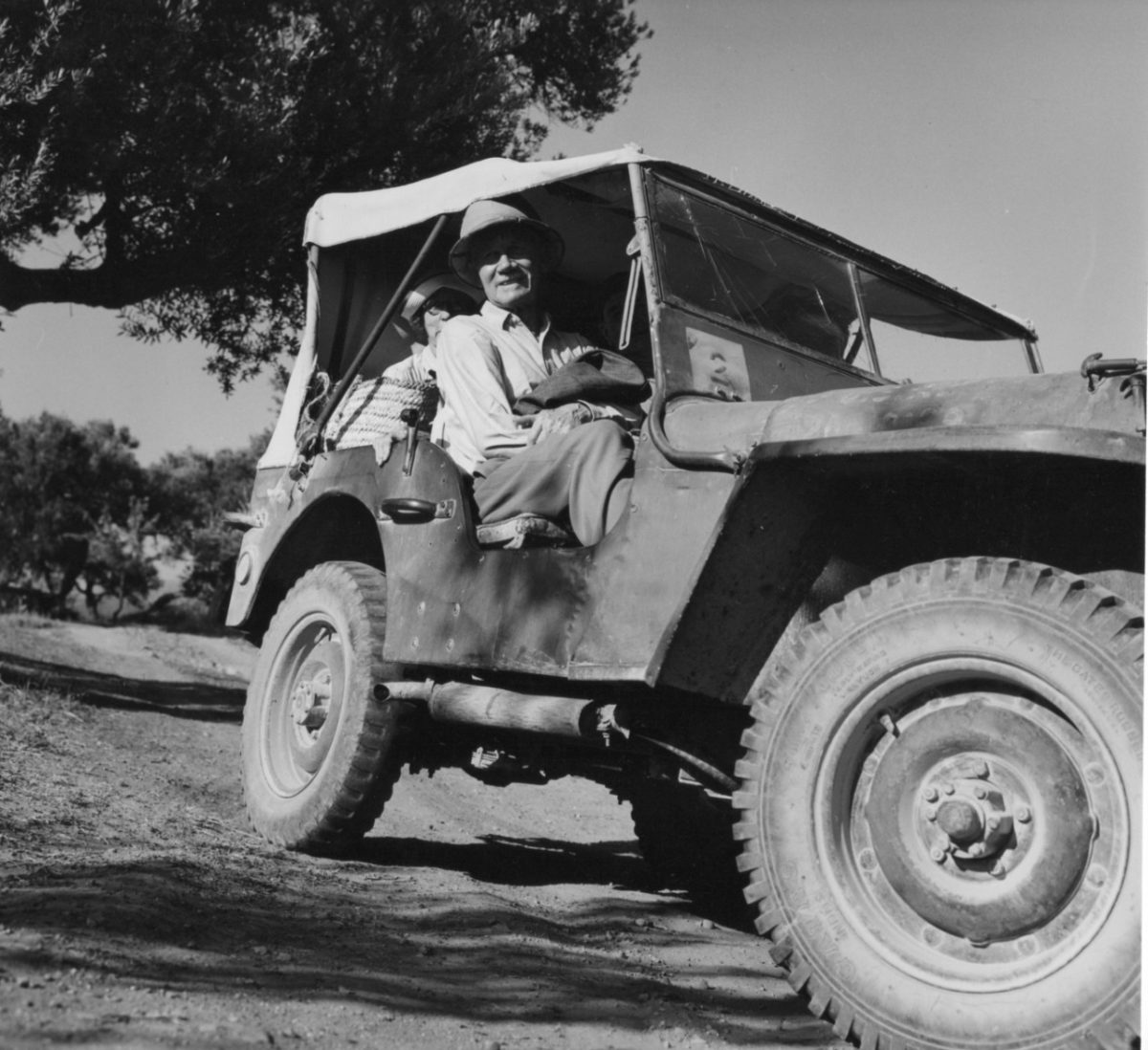 UC archaeologists Jack Davis and Sharon Stocker are continuing the legacy of the late Carl Blegen, pictured above, former head of UC's Classics Department who discovered the Palace of Nestor in 1939 with Greek archaeologist Konstantinos Kourouniotis. Blegen wanted to investigate the olive groves that concealed the Griffin Warrior but could not get permission at the time so the discovery waited 80 years until another UC archaeology team would make the startling find. Photo/UC Classics