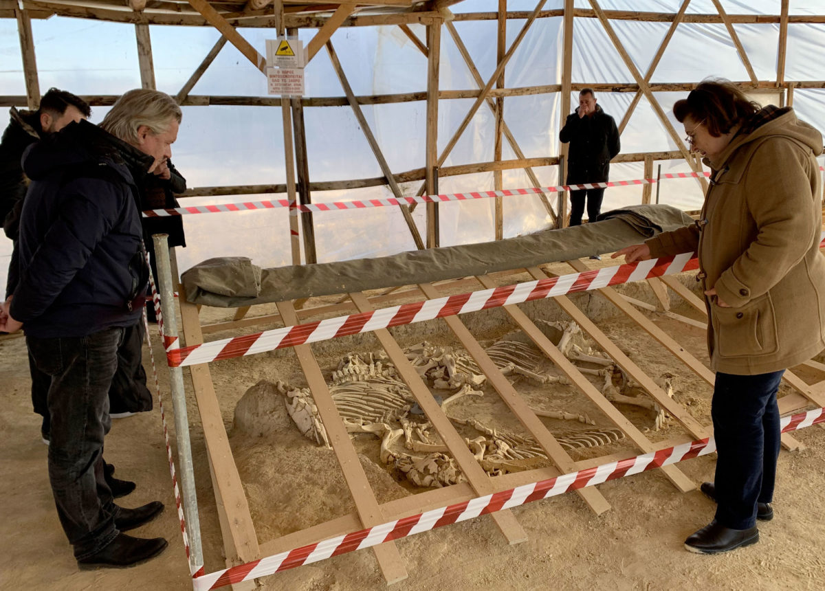View of the excavation at Mikri Doxipara (photo: MOCAS)