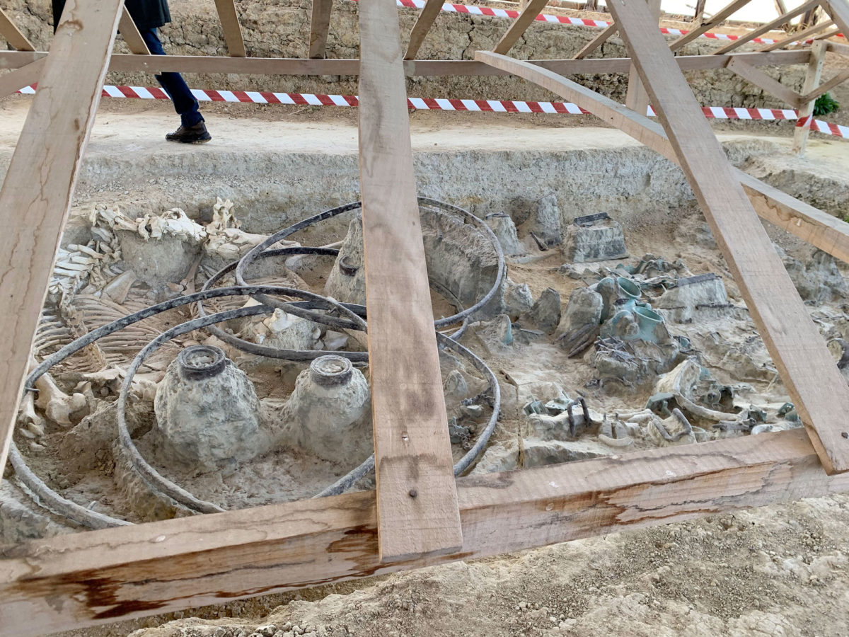 View of the excavation at Mikri Doxipara (photo: MOCAS)