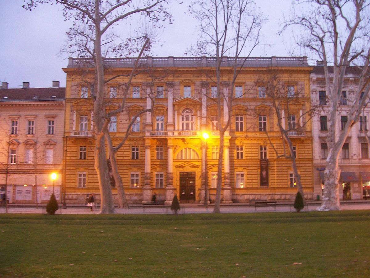 The Archaeological Museum in Zagreb, Croatia. 
