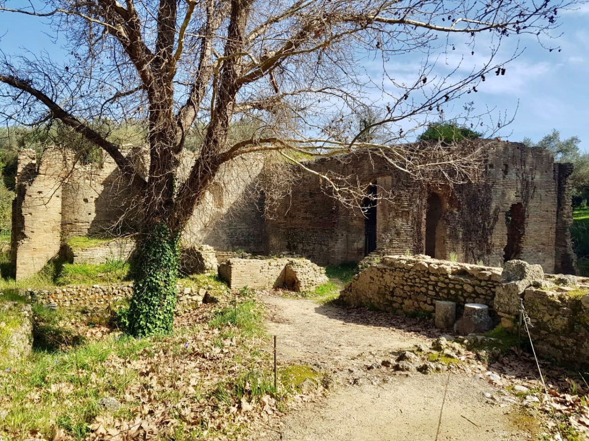 Olympia: The Octagon, known as the Baths of Nero (photo: MOCAS).