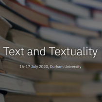 Text and Textuality