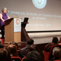 ASCSA shares videocasts of presentations in Cotsen Hall