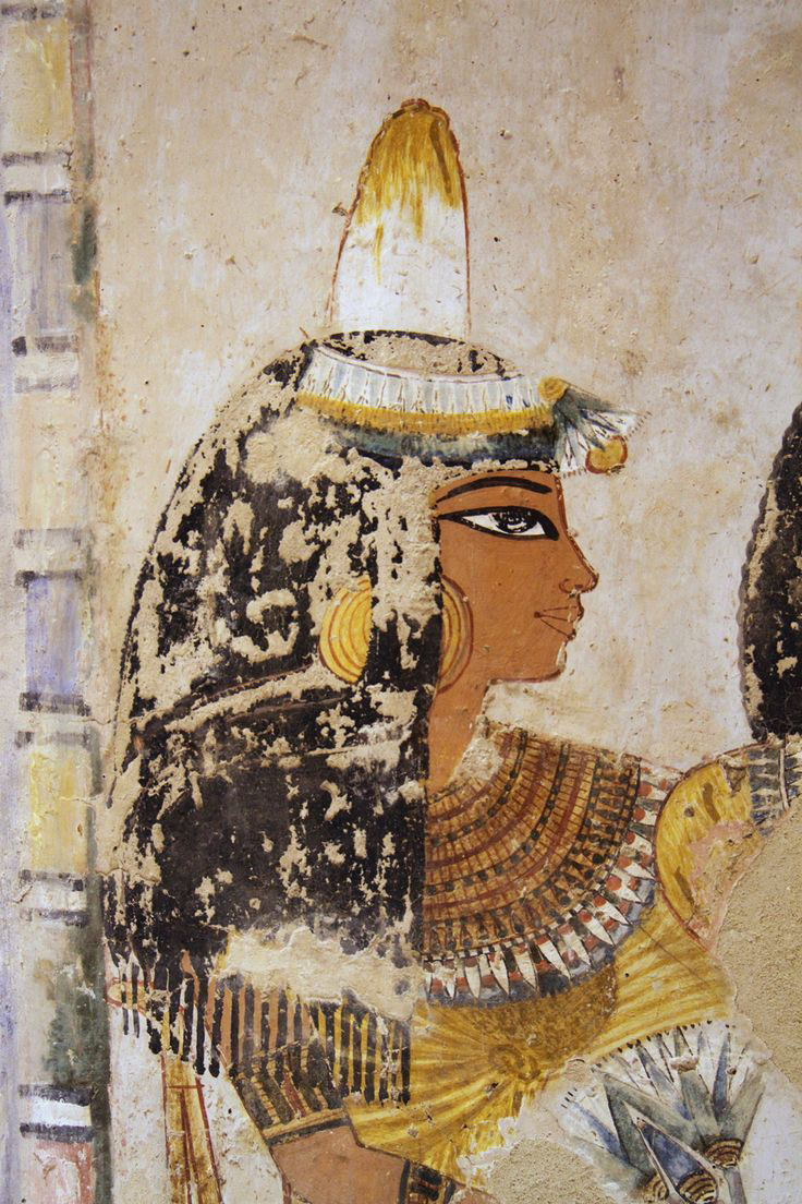Ancient Egyptian painting from the Tomb of Menna.
