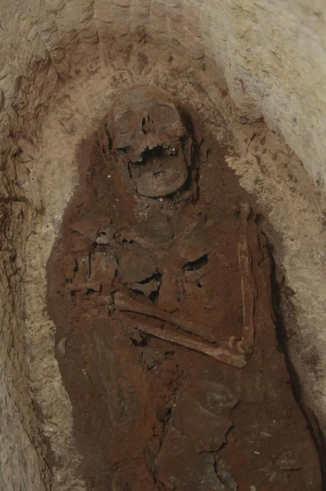 Human remains from the Mummification Workshop Complex in Saqqara.
