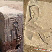 Ancient Egyptian embossed blocks of Ramesses II discovered