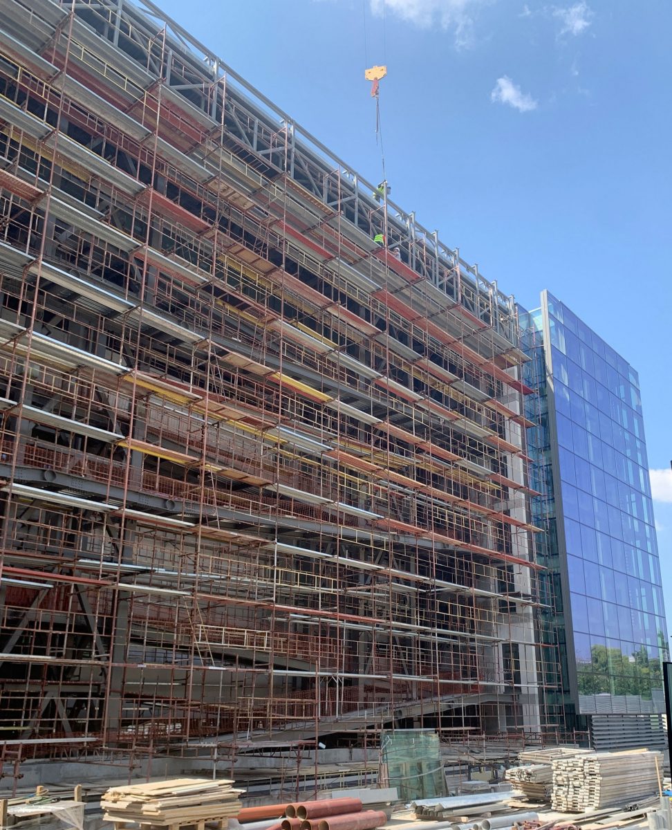Works are on schedule at the National Gallery which is expected to be inaugurated on March 25, 2021 (photo: MOCAS)
