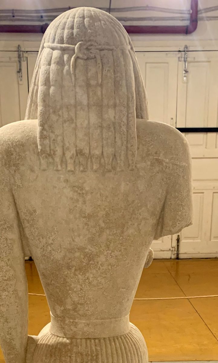 Detail of the Archaic Kore of Thera. Archaeological Museum of Thera (photo: MOCAS).