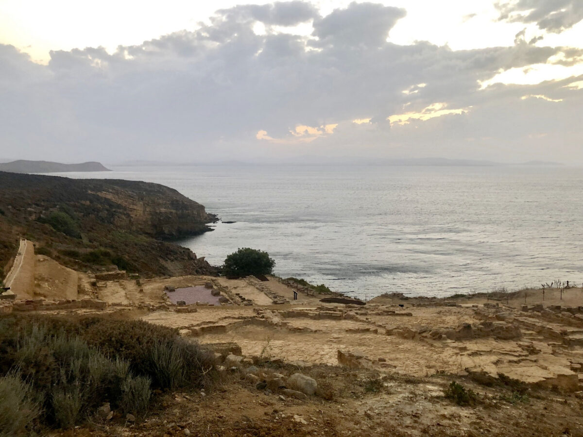 The Kabeirion, Lemnos; view of the archaeological site (photo: MOCAS). 