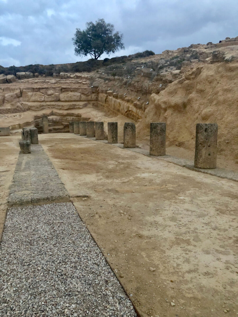 The Kabeirion, Lemnos; view of the archaeological site (photo: MOCAS). 