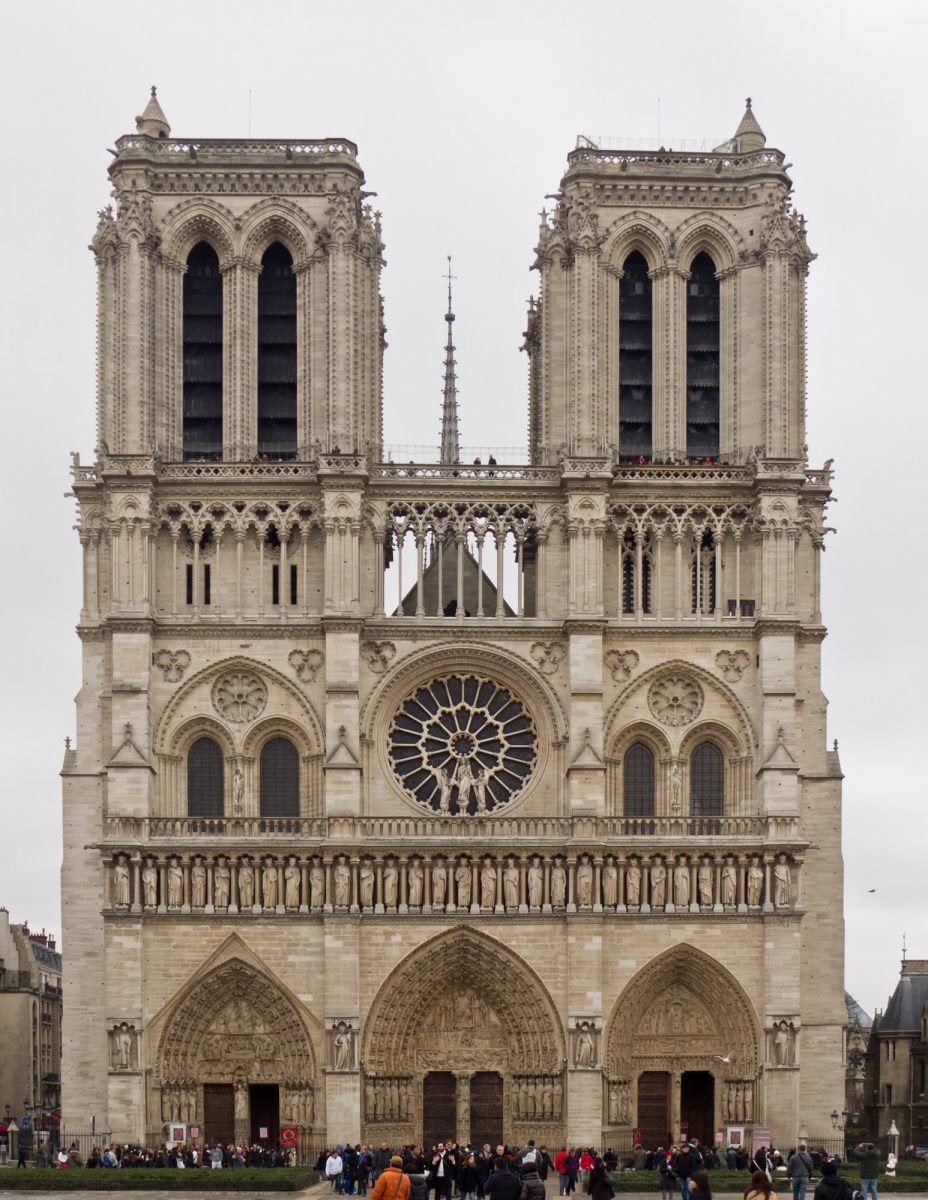 Notre Dame de Paris before the destructive fire (photo: Wikipedia).