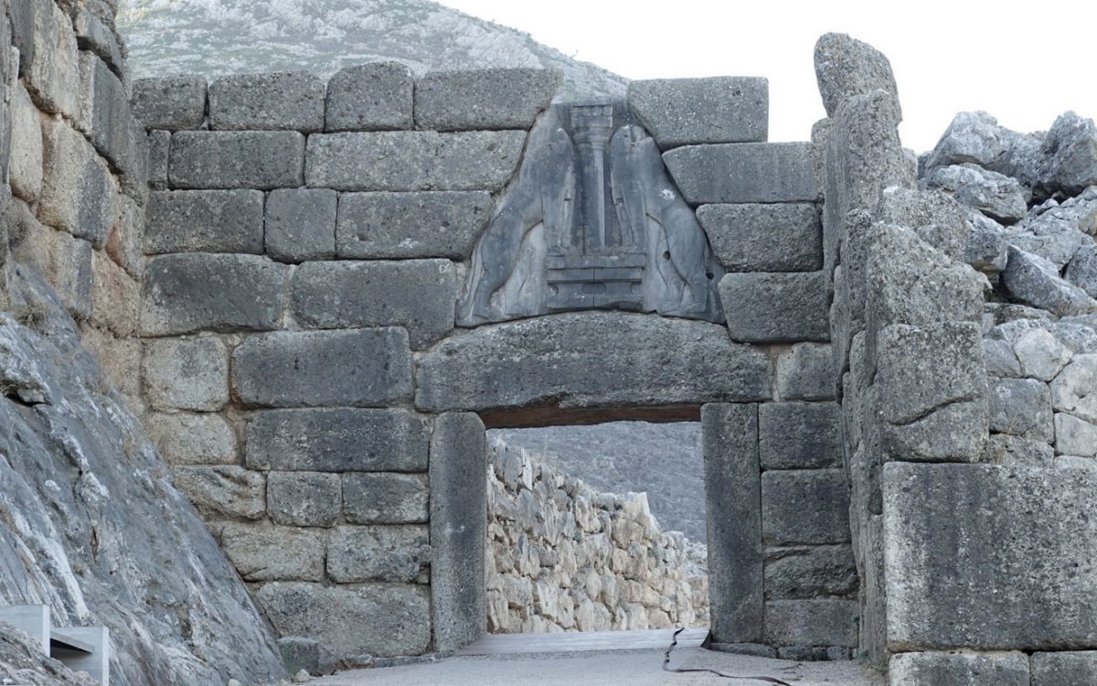 Mycenae, The Lions’ Gate. (photo: Ministry of Culture)