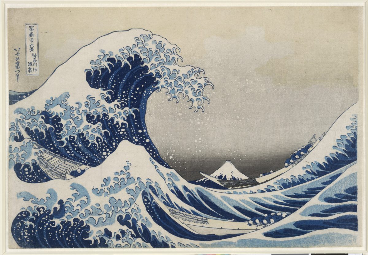 The Great Wave. Katsushika Hokusai, 1829. © The Trustees of the British Museum